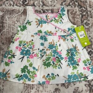 Floral Sleeveless Baby Dress